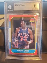 1986-87 Patrick Ewing (BGS)