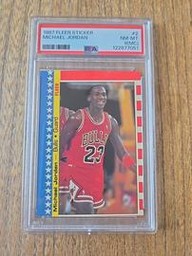 1987-88 Fleer (PSA)