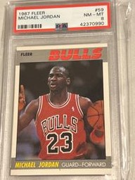 1987-88 Michael Jordan (PSA)