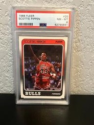 1988 Fleer Scottie Pippen RC #20 (PSA 8)