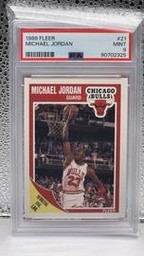 1989 Fleer Michael Jordan #21 PSA 9