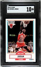 1990-91 Fleer (SGC)