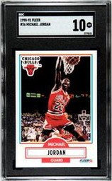 1990-91 Fleer (SGC)