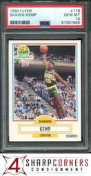 1990 Fleer #178 Shawn Kemp RC PSA 10