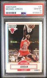 1990 Fleer #26 Michael Jordan PSA 10