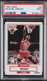 1990 Fleer #26 Michael Jordan PSA 9
