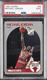 1990 Hoops #65 Michael Jordan PSA 9