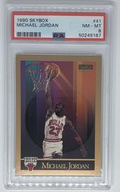 1990 Skybox #41 Michael Jordan PSA 8