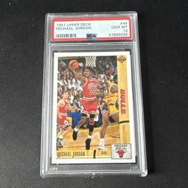 1991 Upper Deck Michael Jordan #44 PSA 10