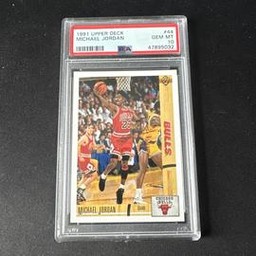 1991 Upper Deck Michael Jordan #44 PSA 10