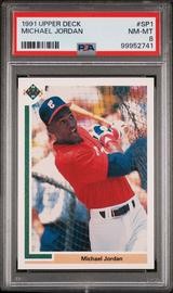 1991 Upper Deck Michael Jordan #SP1 (PSA 8)