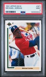 1991 Upper Deck #SP1 Michael Jordan PSA 9