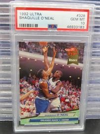 1992-93 Fleer Ultra #328 Shaquille O'Neal RC PSA 10