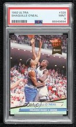 1992-93 Fleer Ultra #328 Shaquille O'Neal Rookie PSA 9