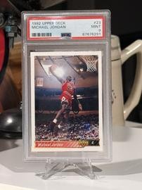 1992 Upper Deck #23 Michael Jordan PSA 9