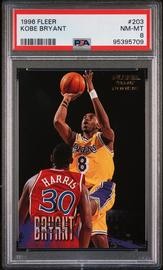 1996 Fleer Kobe Bryant RC #203 (PSA 8)