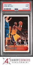 1996 Topps Kobe Bryant RC #138 (PSA 9)