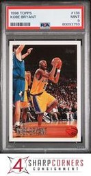 1996 Topps Kobe Bryant RC #138 (PSA 9)