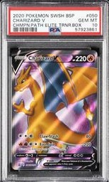 2020 Pokemon SWSH Black Star Promo #050 Charizard V PSA 10