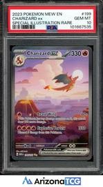 2023 Pokemon 151 Charizard EX 199/165 SIR PSA 10