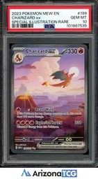 2023 Pokemon 151 Charizard EX 199/165 SIR PSA 10