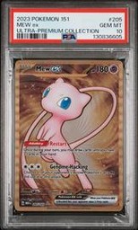 2023 Pokemon 151 Ultra-Premium Collection #205 Mew ex PSA 10
