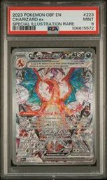2023 Pokemon Obsidian Flames Charizard EX Special Illustration Rare PSA 9
