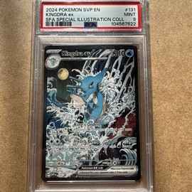 2024 Pokemon SVP Black Star Promo #131 Kingdra EX PSA 9
