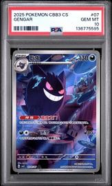 2025 Pokemon Simplified Chinese CBB3 C-Gem Pack Vol 3 #07 Gengar PSA 10