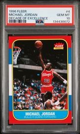 4 1996 Decade Of Excellence 10 (Fleer)