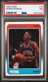 43 1988 Dennis Rodman 7 (Fleer)