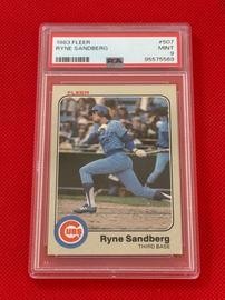 507 1983 Ryne Sandberg Cubs 9 (Fleer)