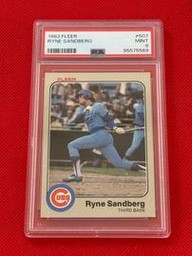 507 1983 Ryne Sandberg Cubs 9 (Fleer)