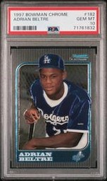 Adrian Rookie Cards (PSA)