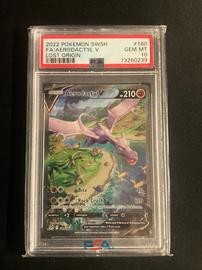 Aerodactyl Pokemon (Trading Cards) (PSA) (Alt Art)