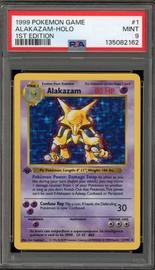 Alakazam Pokemon (Trading Cards) (PSA) (Holo)