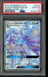 Alolan Pokemon (Trading Cards) (PSA) (Full Art)