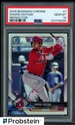 Angels Rookie Cards (PSA)