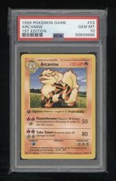 Arcanine Pokemon (Trading Cards) (PSA)