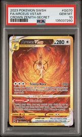 Arceus VSTAR Pokemon (Trading Cards) (PSA) (Full Art)