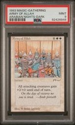 Army Magic The Gathering (Trading Cards) (PSA)