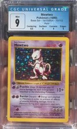 Art Pokemon (Trading Cards) (CGC) (Holo)