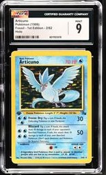 Articuno Pokemon (Trading Cards) (CGC) (Holo)