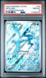 Articuno Pokemon (Trading Cards) (PSA) (Illustration Rare)