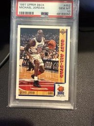 As Michael Jordan (PSA)
