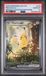 Asc Pokemon (Trading Cards) (PSA) (Illustration Rare)