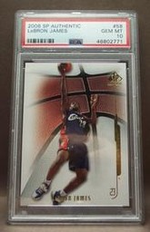 Authentic LeBron James (PSA)