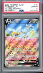 Beedrill Pokemon (Trading Cards) (PSA) (Alt Art)