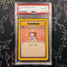 Bill Pokemon (Trading Cards) (PSA)