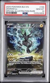 Blk Pokemon (Trading Cards) (PSA) (Illustration Rare)